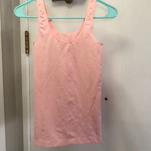 Work out tank. Pink and fitted. Size small.